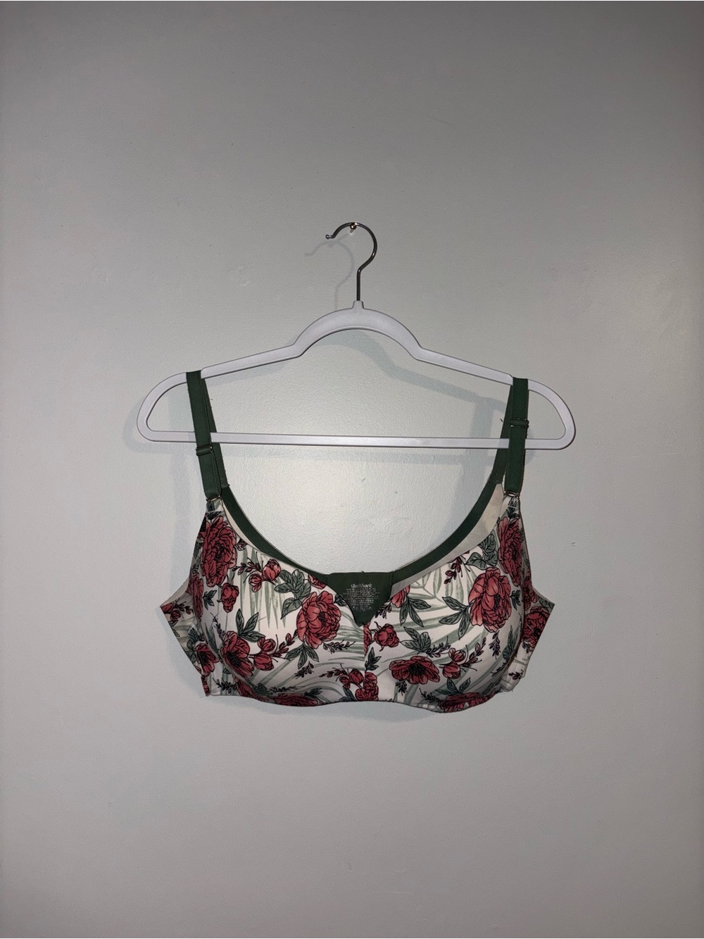 Sleekback | White Floral Bra